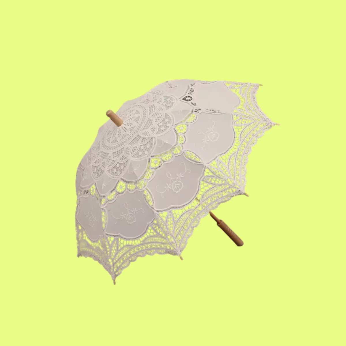 Vintage Lace Parasol Umbrella 