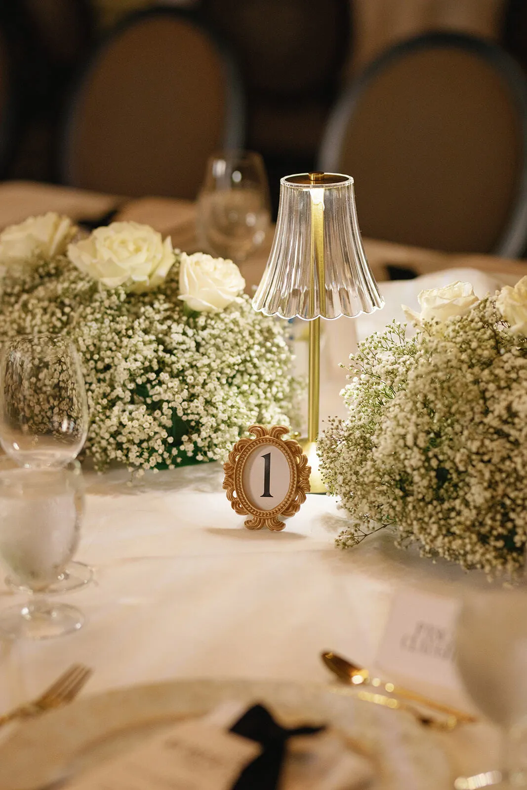 LED Gold Table Lamps
