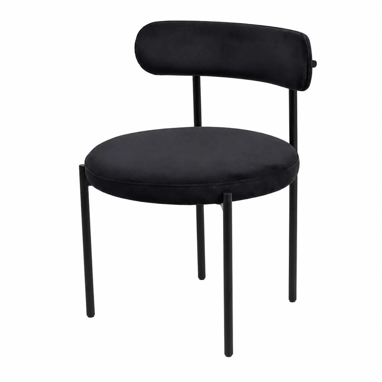 Luna Black or White Dining Chair