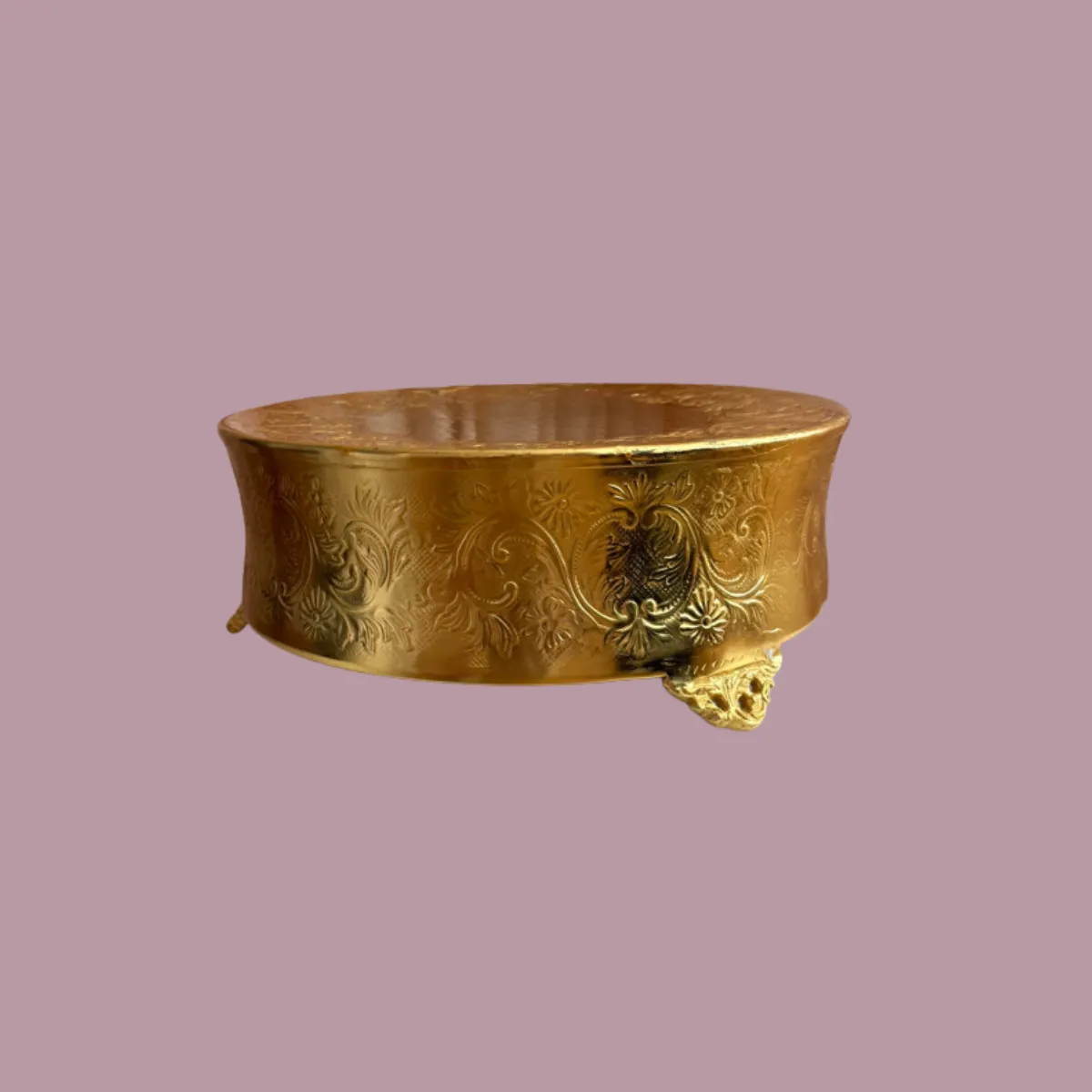 Elegant  Vintage Gold Cake Stand
