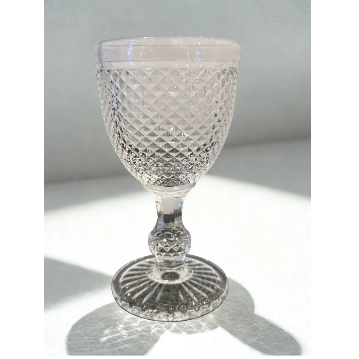Clear Goblet Glass