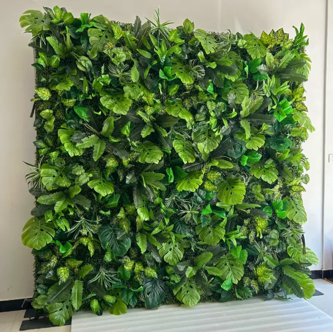 Tropical Greenery Flower Wall Backdrop