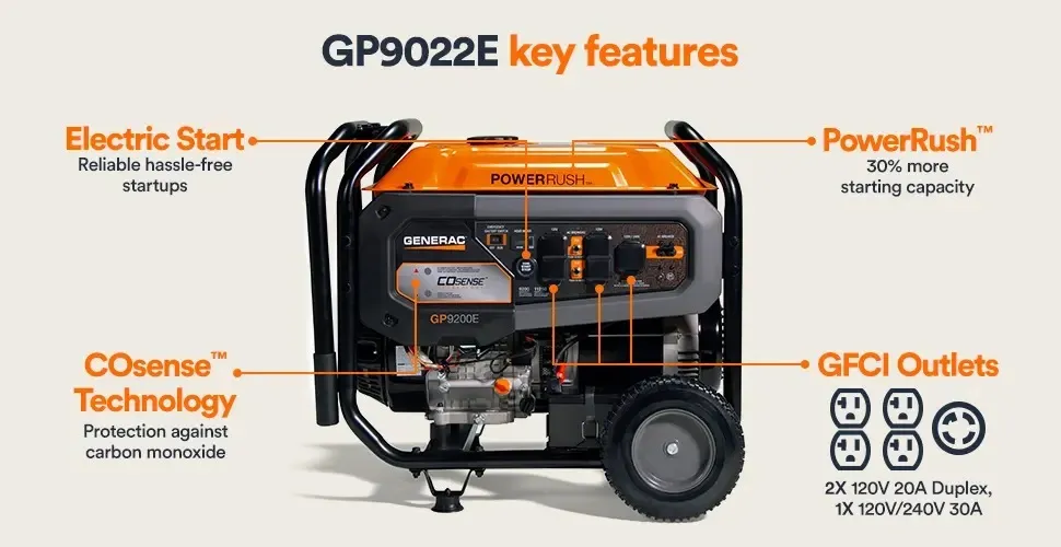 Portable Generator 9200W