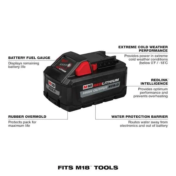 Milwaukee Battery m18