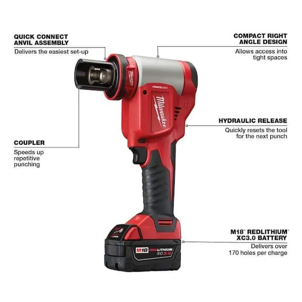 Milwaukee m18 punch