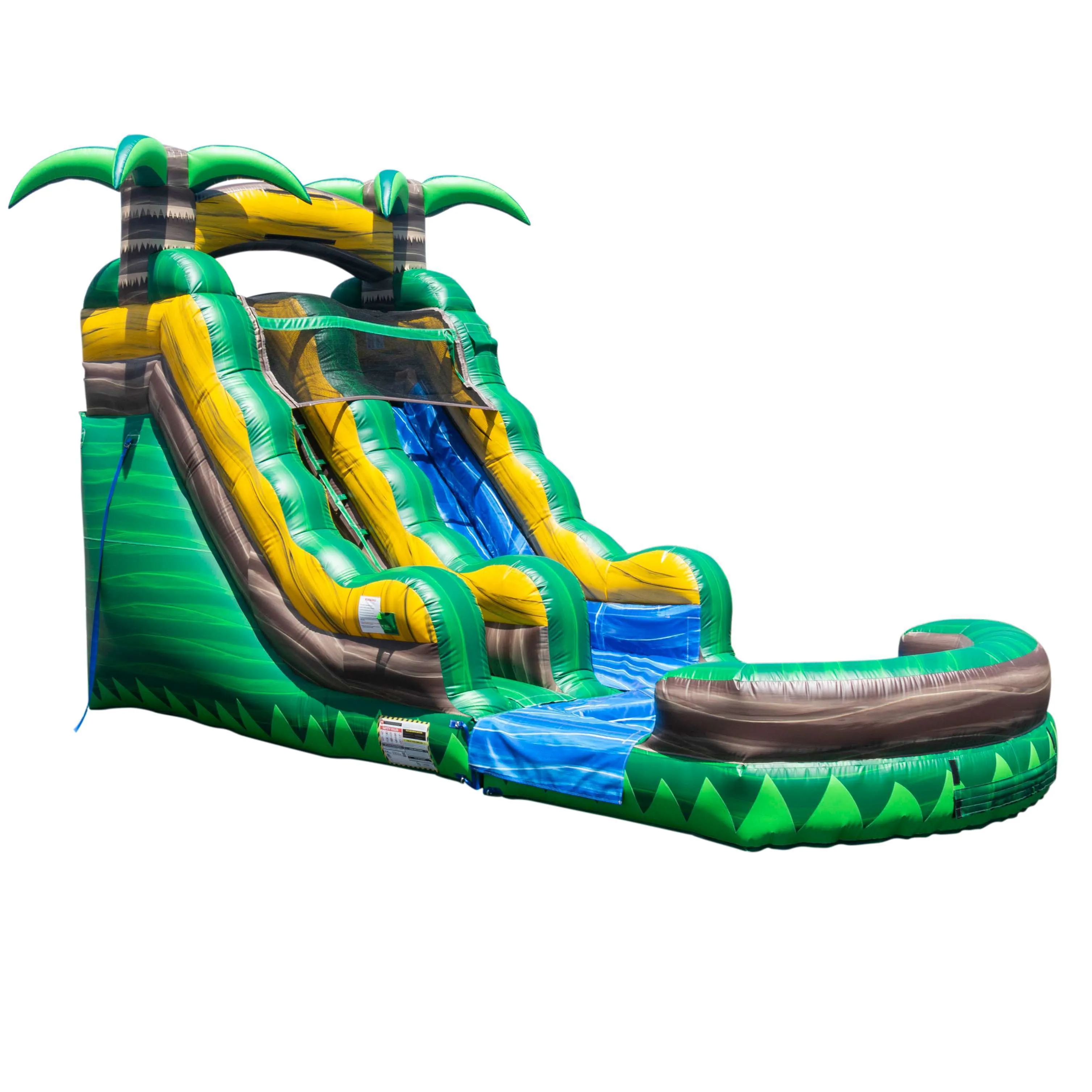 Waterslide - Palm Trees