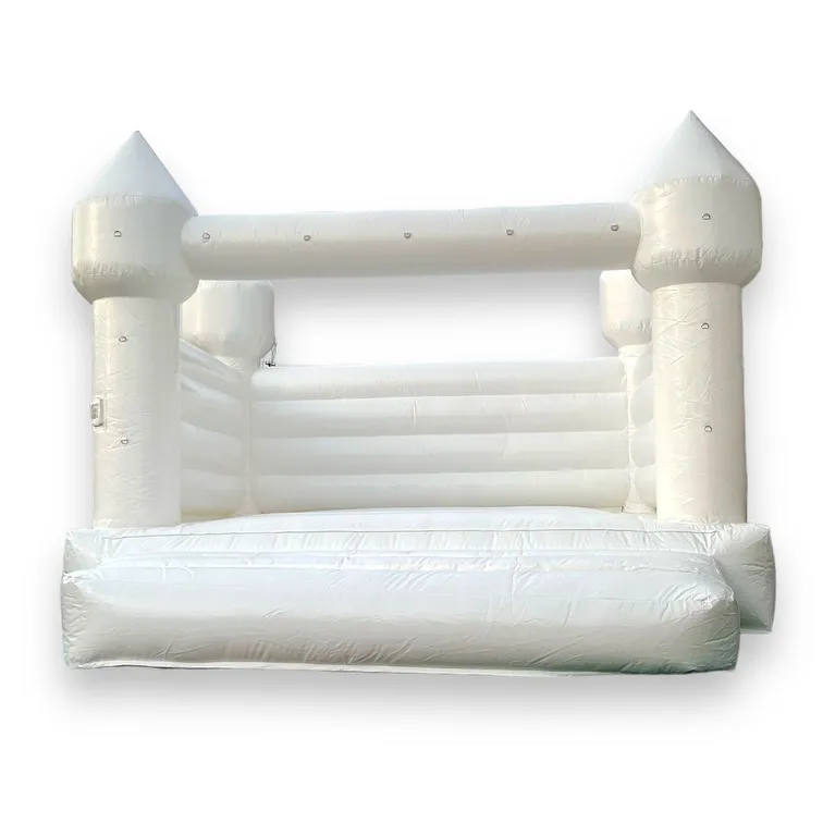 White Modern Bounce House