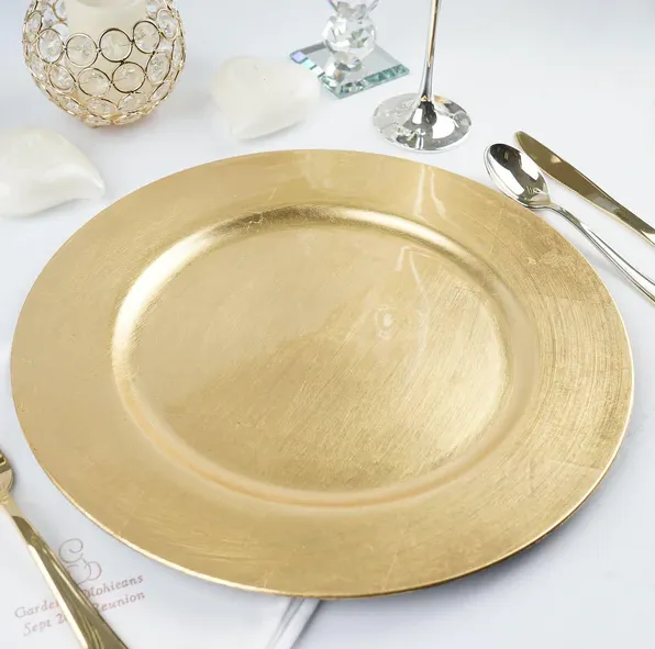 Gold Charger Plate