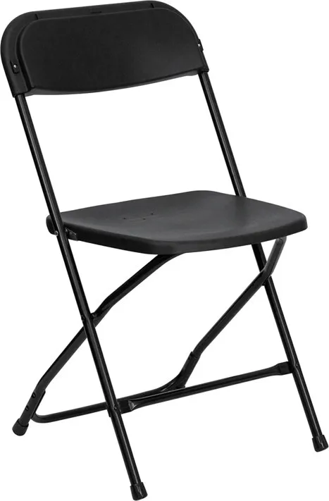 Black Plastic Chair