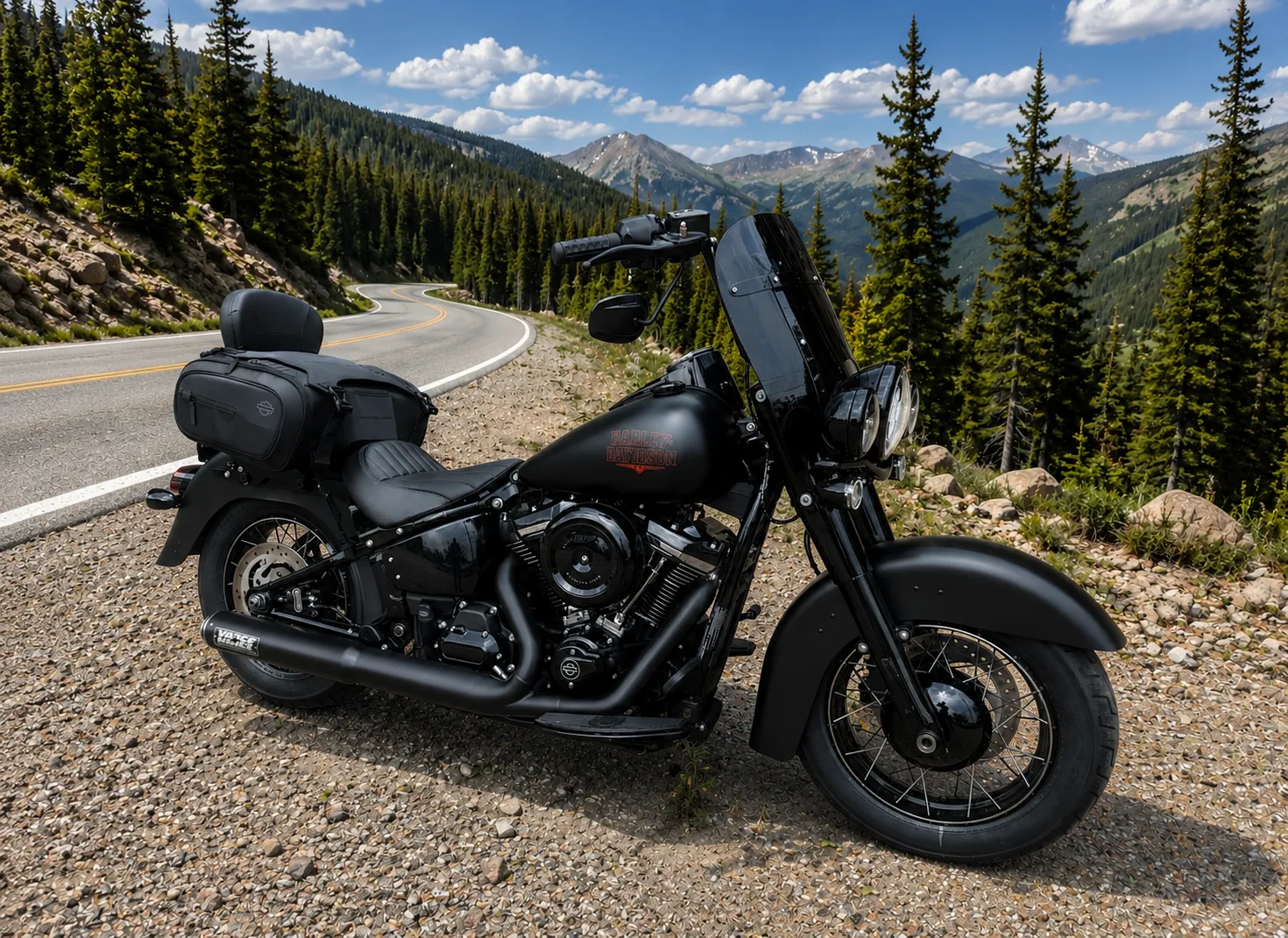 Harley Davidson Softail Deadwood