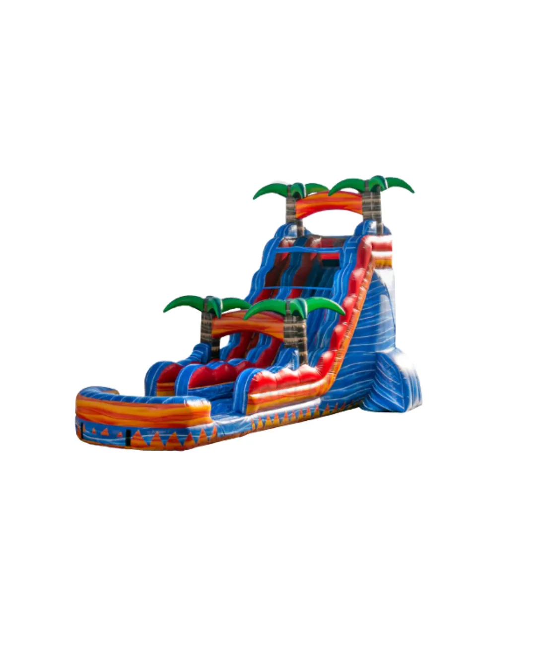 20 Ft Tropical Inferno Water Slide