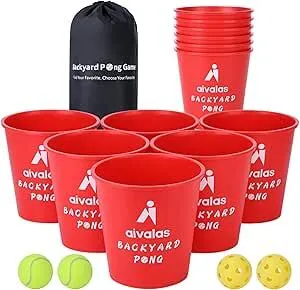 Giant Red Solo Cup Pong