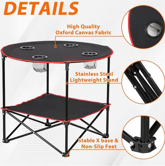 Foldable Camp Table