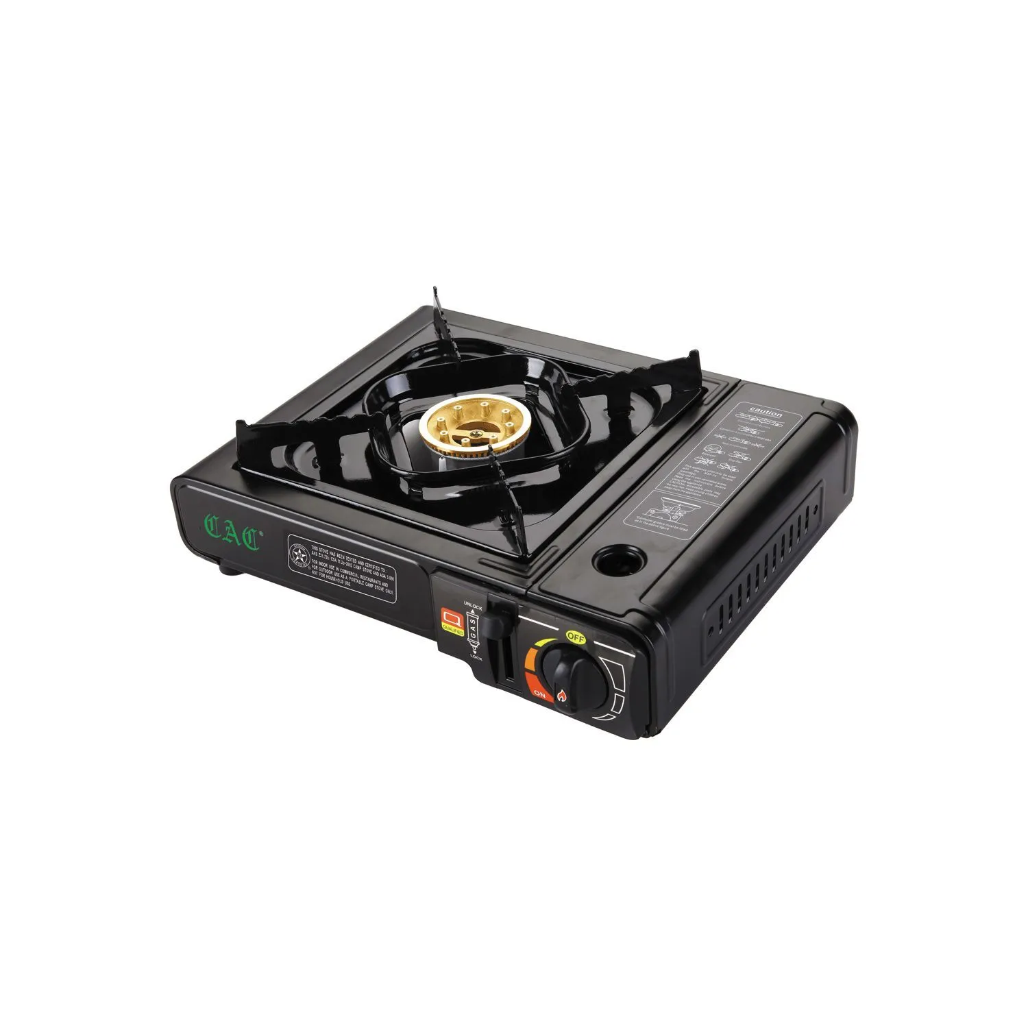 Single burner butane stove