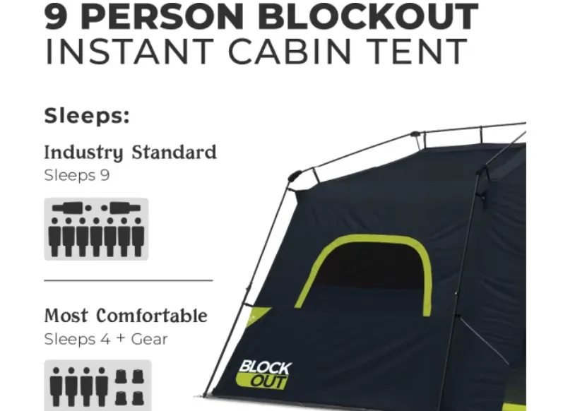 Blockout Family Tent