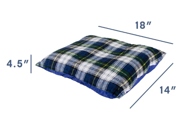 Poly fill camp pillow