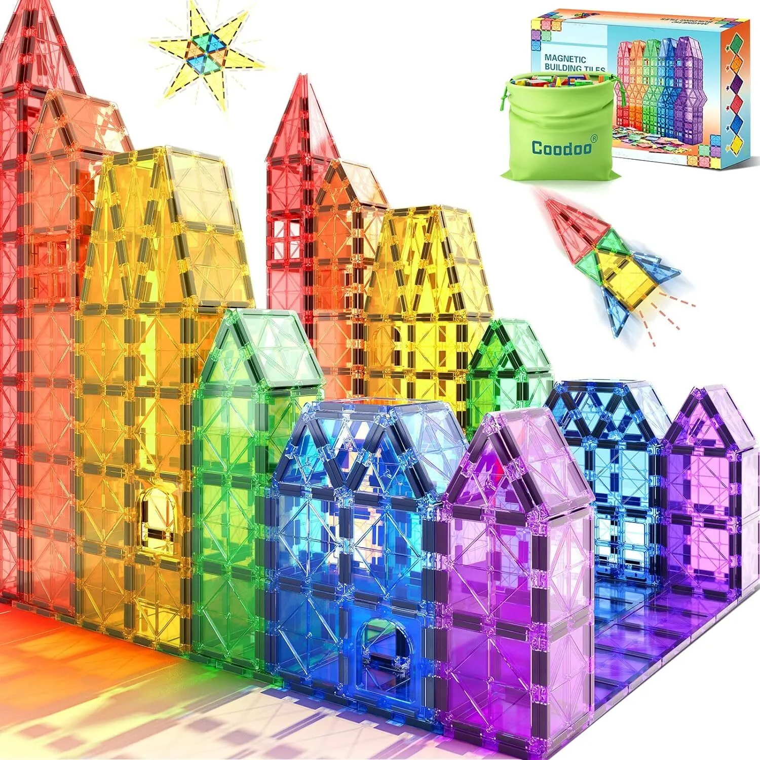 Magna Tiles Jumbo Set