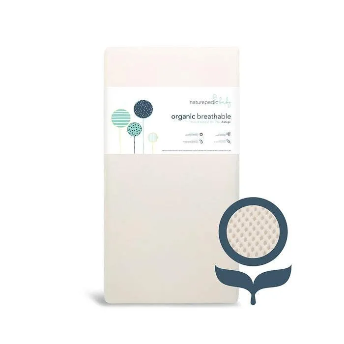 Naturepedic Breathable Organic Crib Mattress