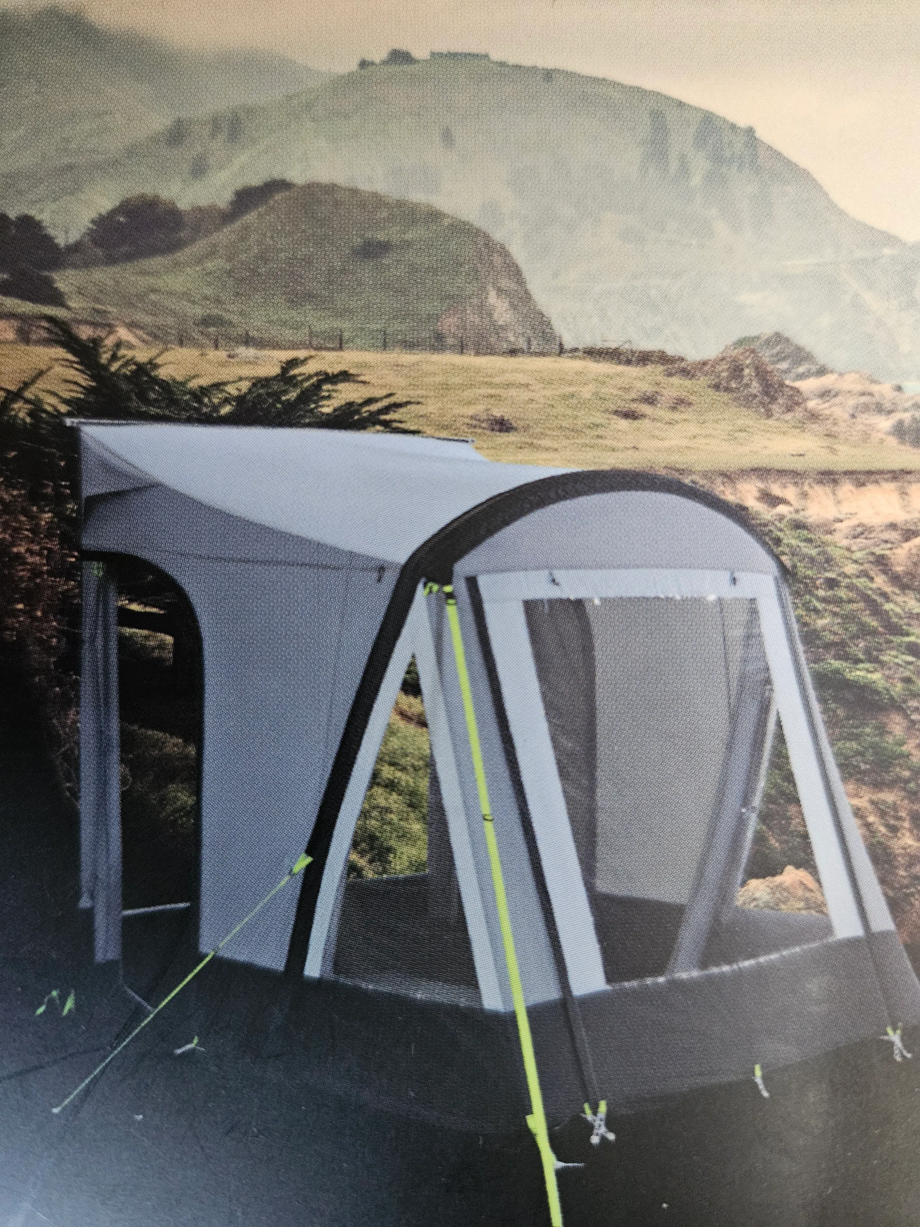 Outside Awning Tent