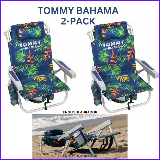 Tommy Bahama Beach Chair Green Leaves