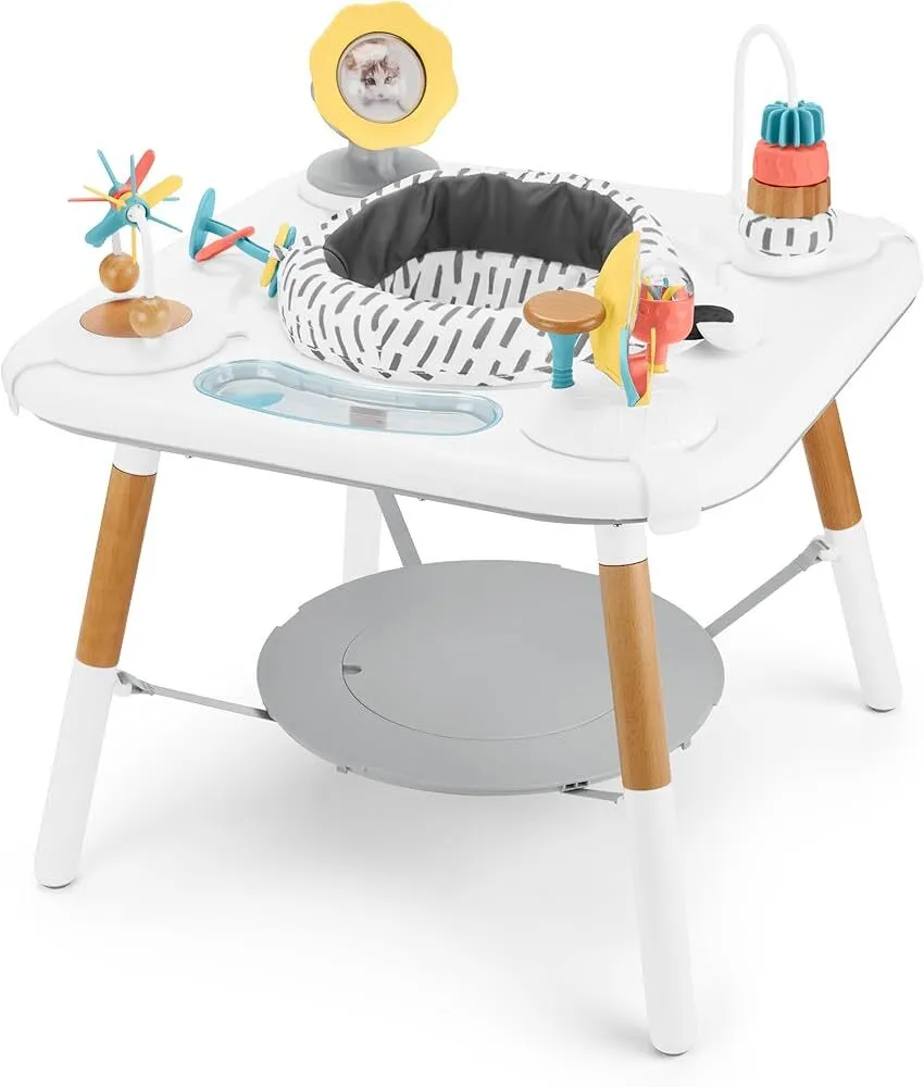 Skip Hop Discoverosity Montessori-Inspired 3-Stage Activity Center & Play Table for Baby Ages 4m+