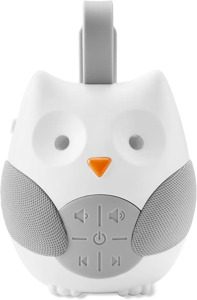 Skip Hop Portable Baby Soother, Stroll & Go, Owl Portable Soother - Owl