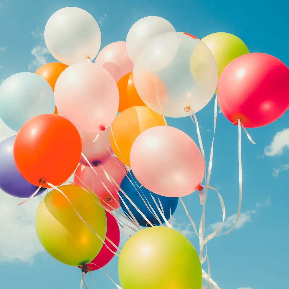 12" Helium Balloons