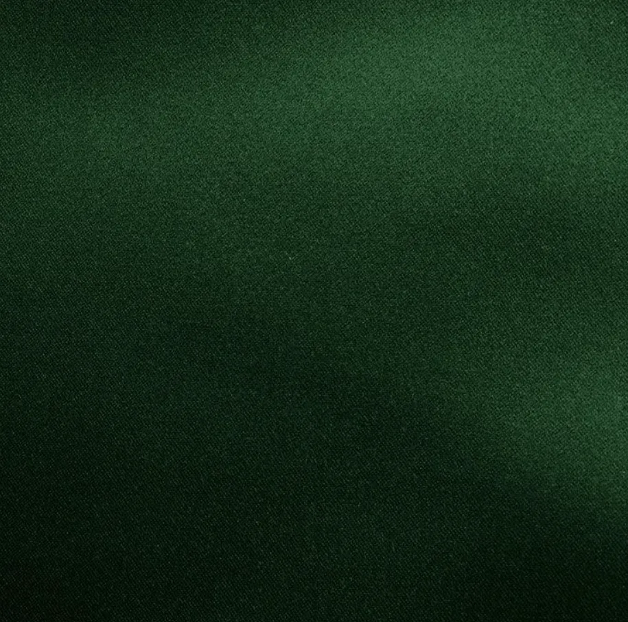 Lux Satin Dark Forest Green - 120" Tablecloth