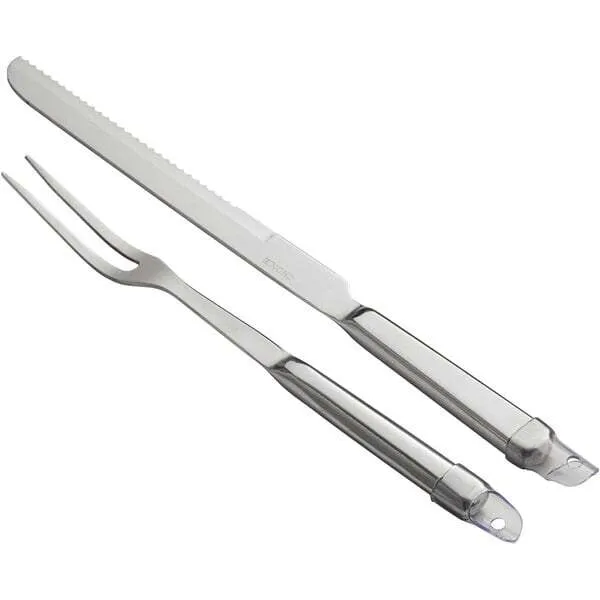Steel Handle Carving Set