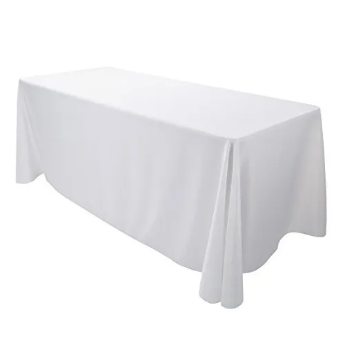 Basic Polyester - 8' Rectangular Table Cloth 90"x156" 