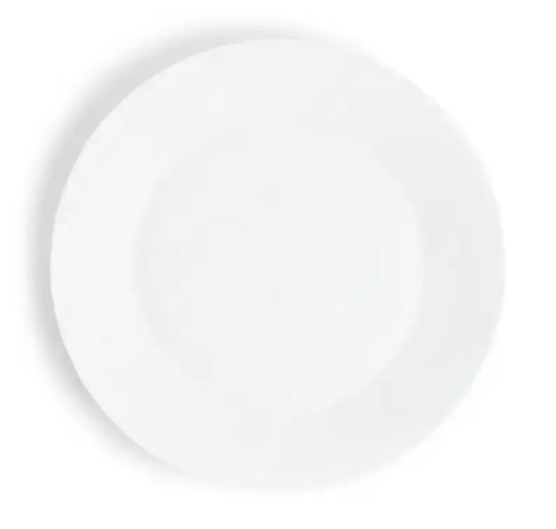 White Dinner Plate