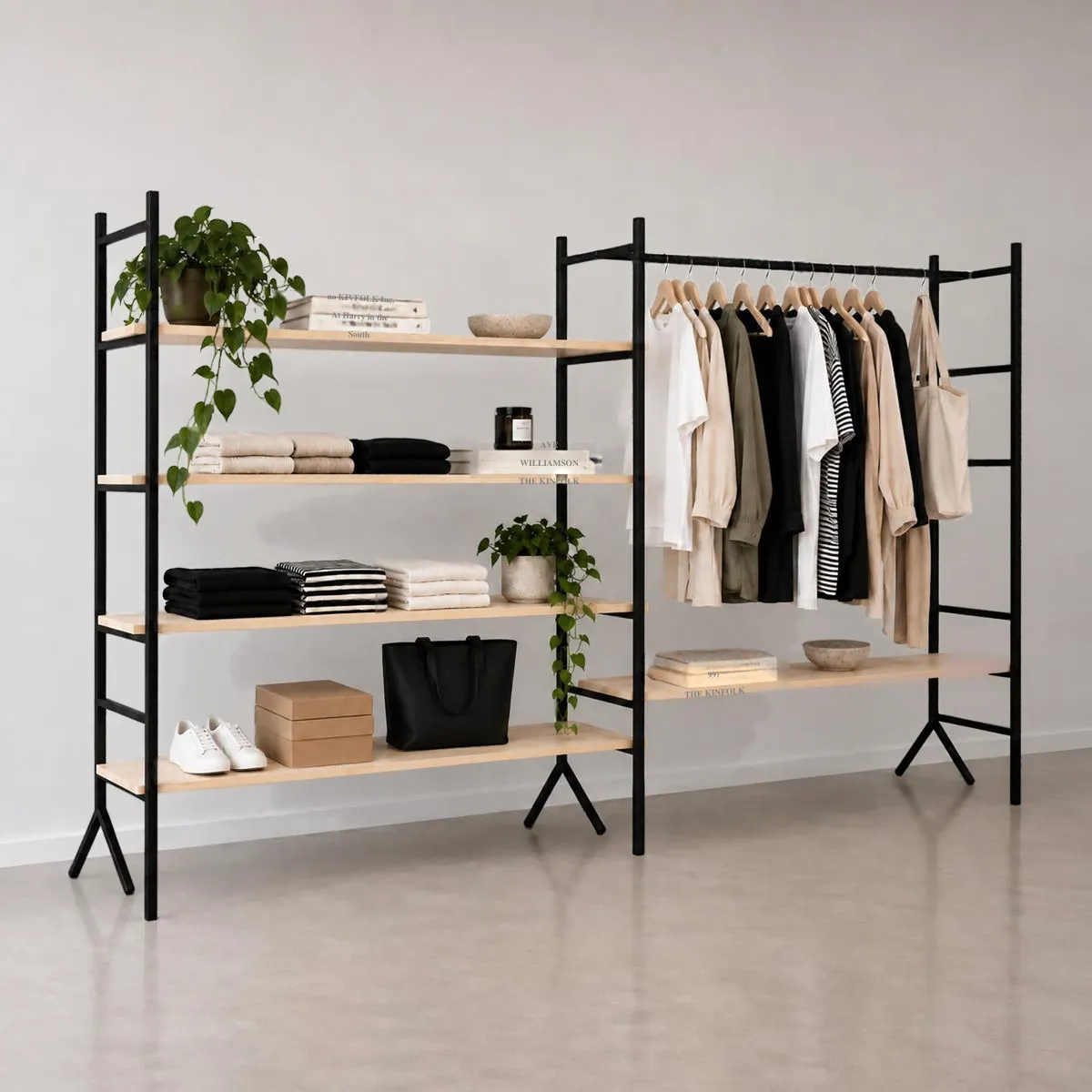 Modular Shelf + Rail 