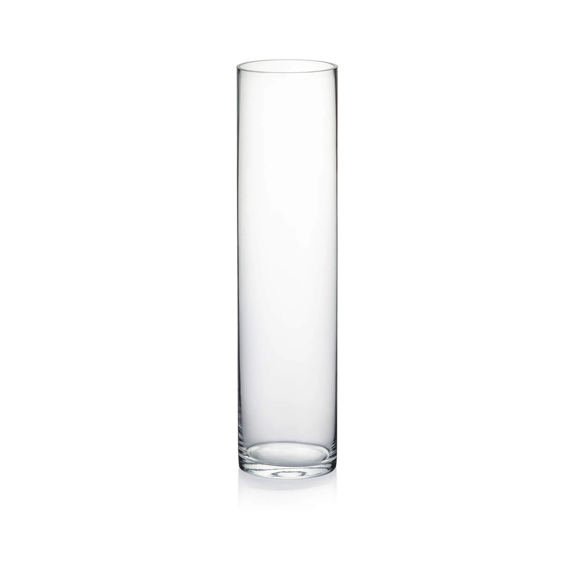 16" Cylinder Glass Vase