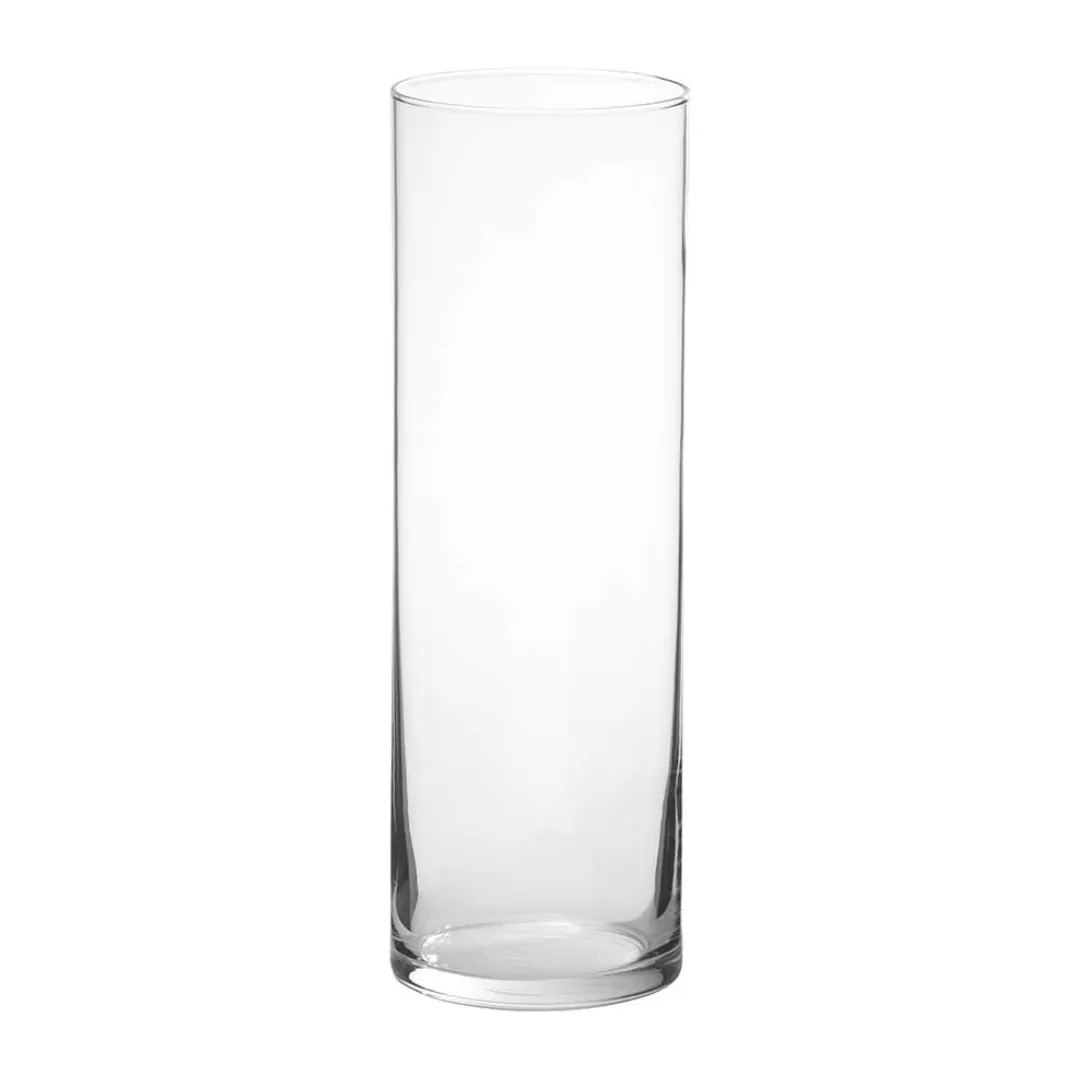 10.5" Cylinder Glass Vase