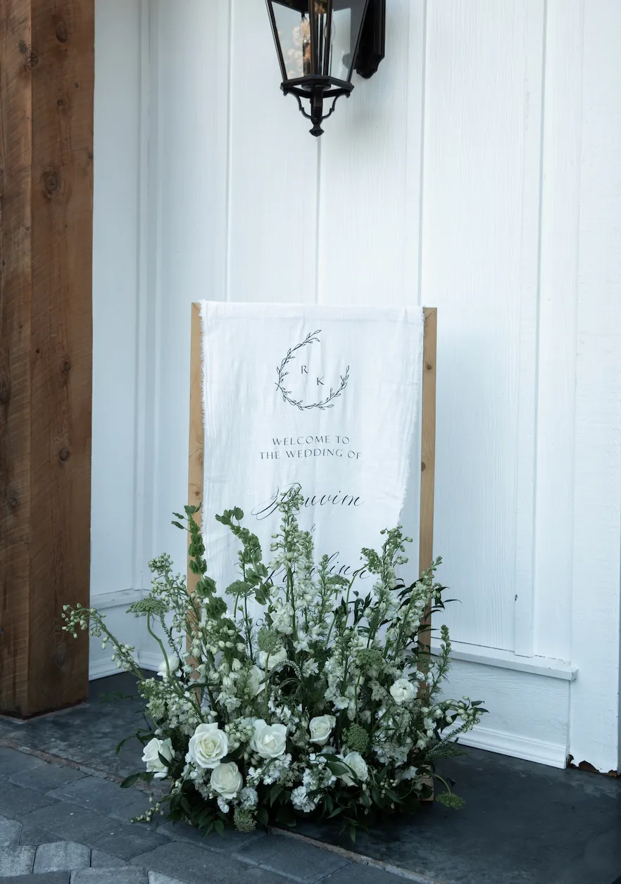 Wooden Sign Stand