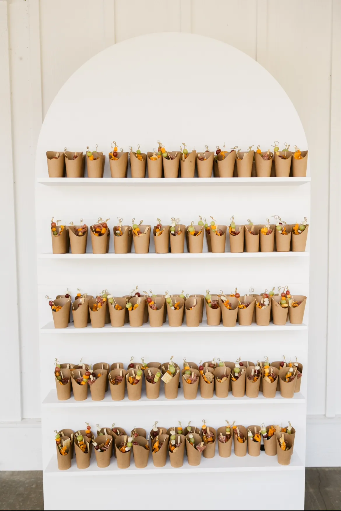 White Arch Shelf