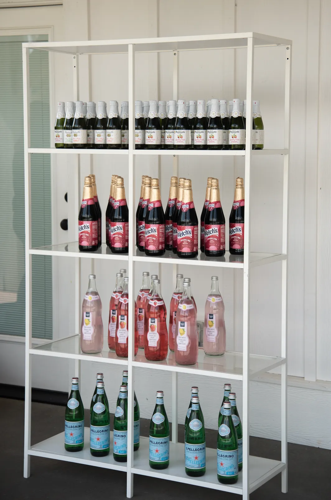 White Glass Shelf