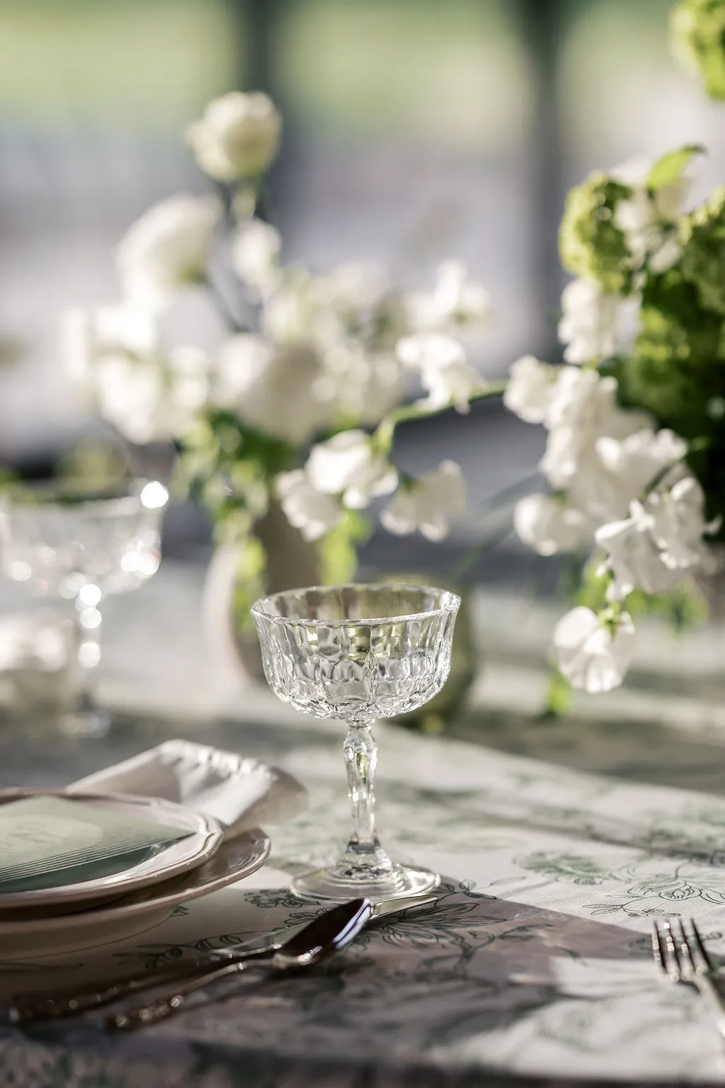 Vintage Coupe Glass