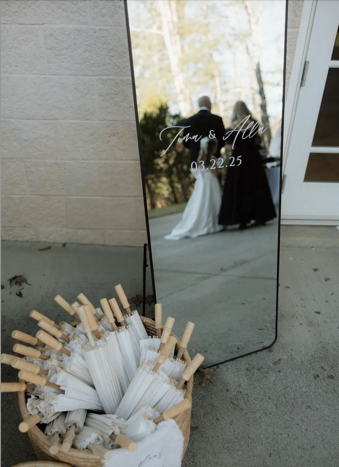 Black Floor Mirror