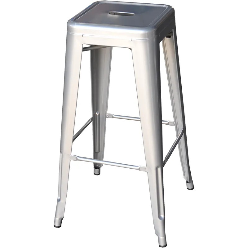 Bar Stools - Tolix - Silver