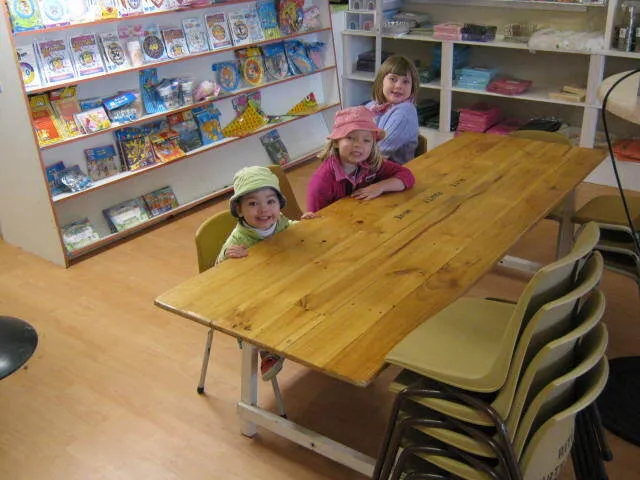 Kids Table - 2.4m Length x 65cm high (Wooden)
