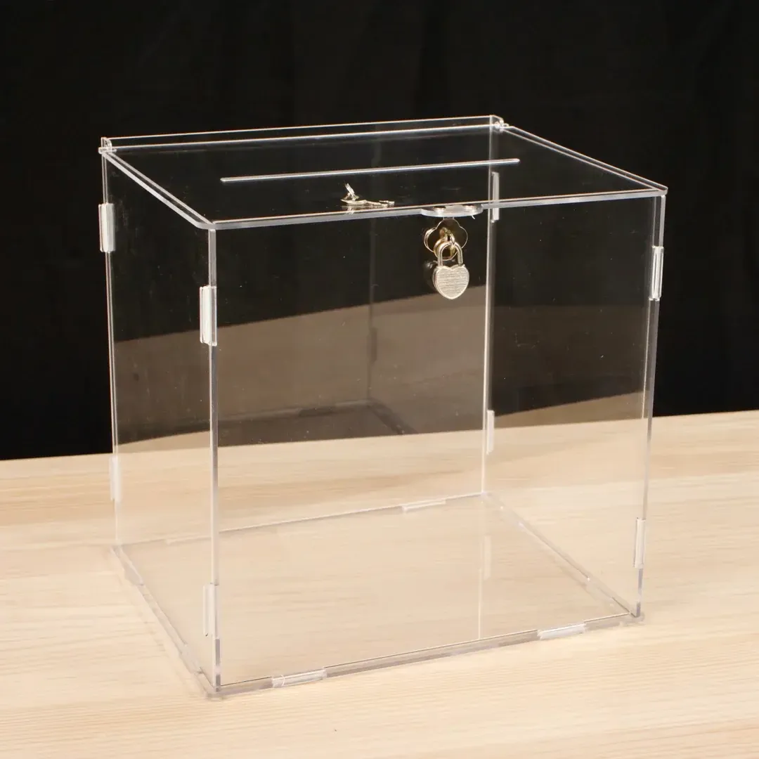 Clear Acrylic Wishing Box