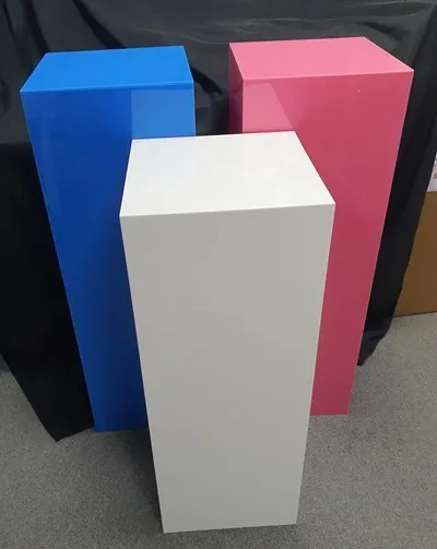 Plinths - Light Pink