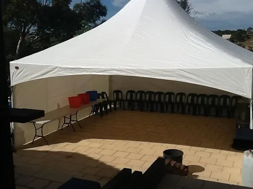6m x 6m marquees