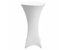 Bar Table Covers - White