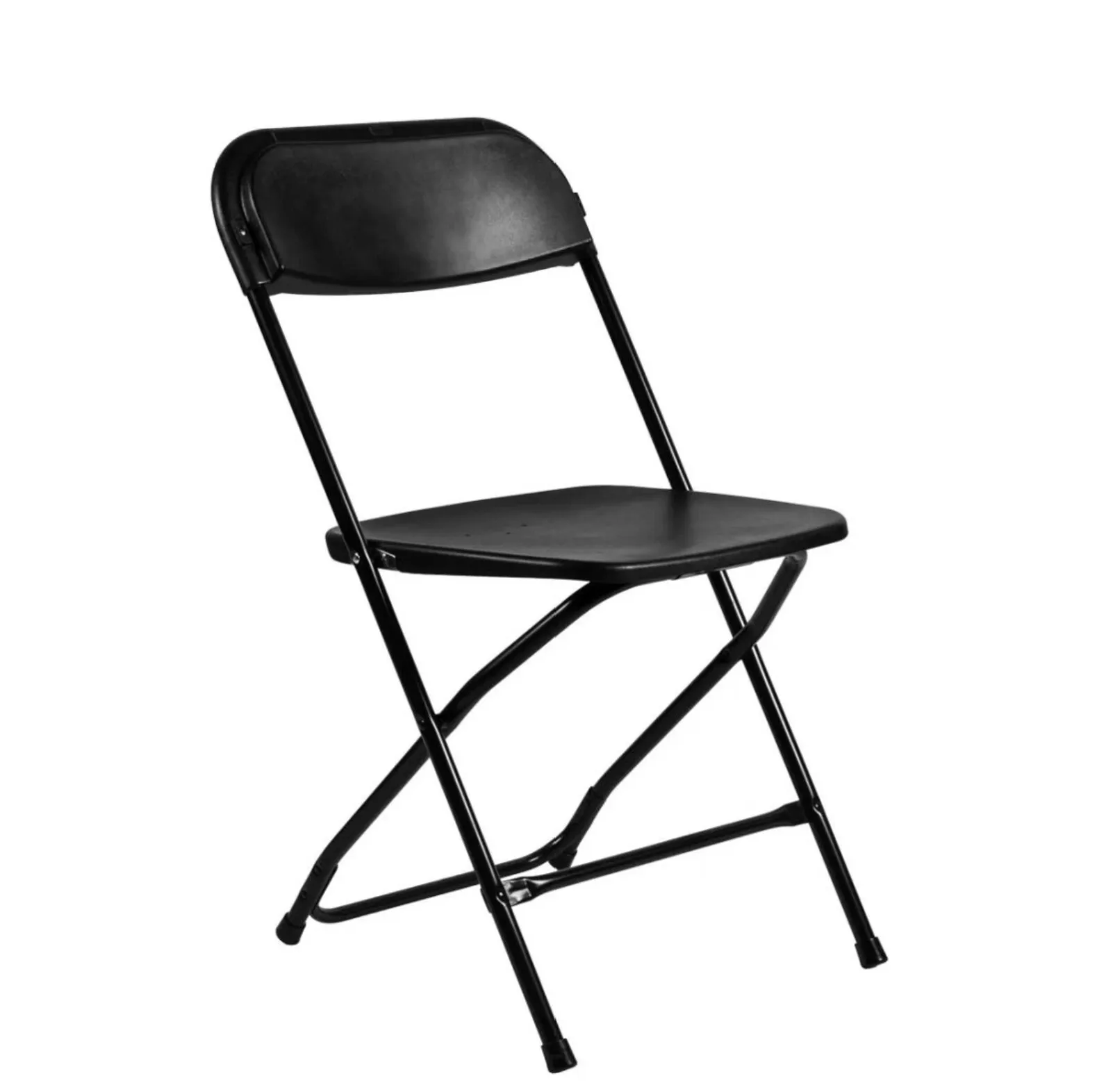 Black Plastic Folding Chair