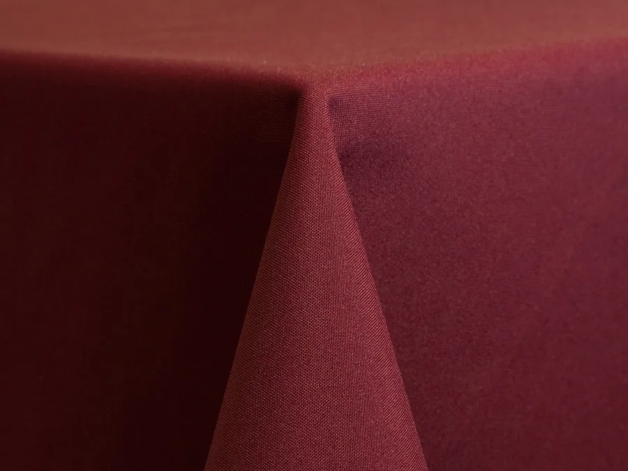 Burgundy Tablecloth (#132)