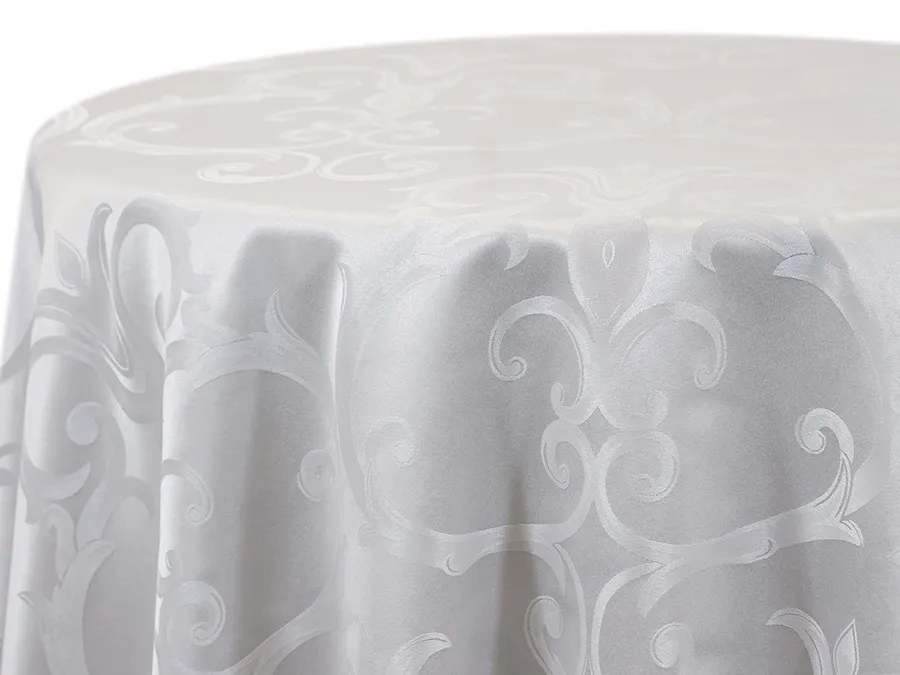Chopin White Tablecloth