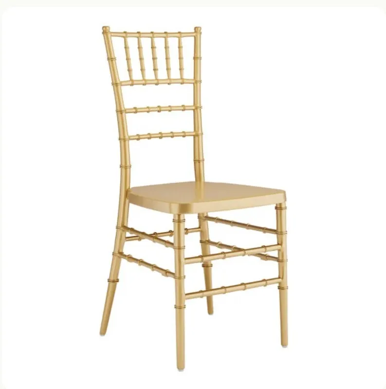 Gold Chiavari Chairs with Cushion