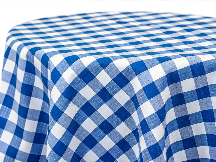 Picnic Blue Tablecloth